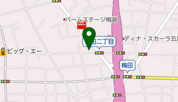 ダルトン梅田店の地図画像