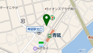 クリエート青戸店の地図画像