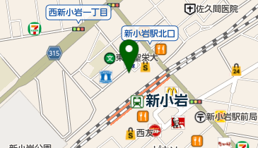 ラ・プール美容室の地図画像