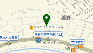 菊地バレエスタジオ・アートスペースM&Kの地図画像