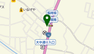 諏佐クリーニング商会の地図画像