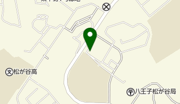八王子市 松が谷児童館の地図画像