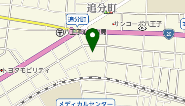 日朝寺の地図画像
