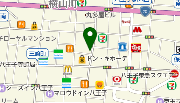 スーパーカットの地図画像