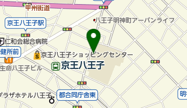 ヘアーサロンFRの地図画像