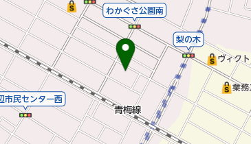 カットルーム床屋さんの地図画像