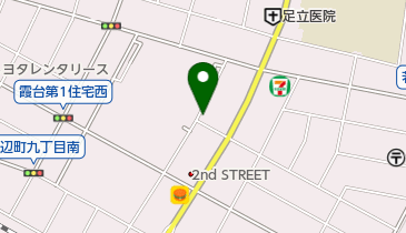 コスモ理容の地図画像