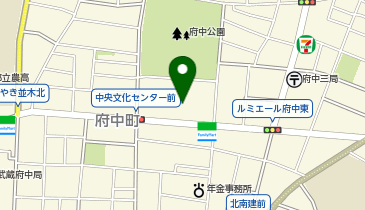 府中市役所 府中市保健センターの地図画像