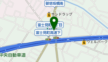 城南カワサキ調布ショップの地図画像