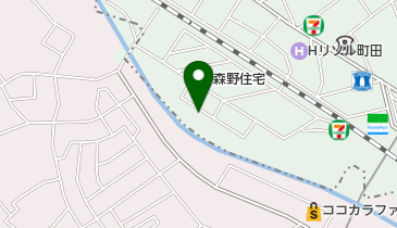 森野団地自治会の地図画像