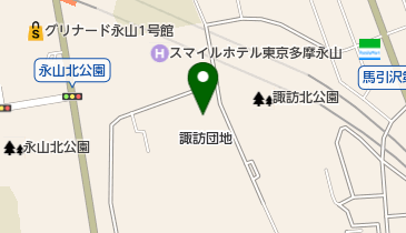 東京都 福祉保健局 児童相談所 多摩の地図画像