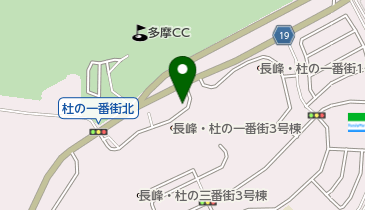 都市再生機構(独立行政法人) 東日本賃貸住宅本部 南多摩住宅管理センタの地図画像
