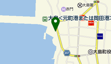 社団法人大島観光協会の地図画像