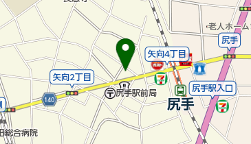 ヘアースタジオイワサキの地図画像