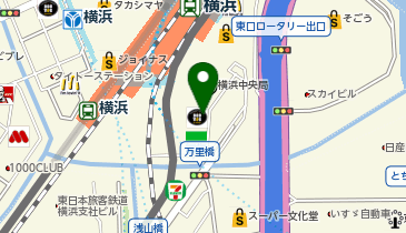 着物レンタルあき横浜店の地図画像