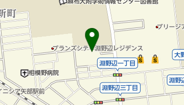 悠々介護支援センターの地図画像