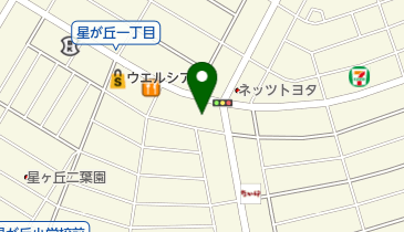 MAXクリーニング星が丘店の地図画像
