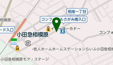 二の橋書店の地図画像