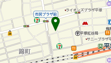 どん兵衛の地図画像