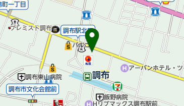 ネットオフ古本買取調布市・府中市・稲城市・多摩市・狛江市・受付センターの地図画像