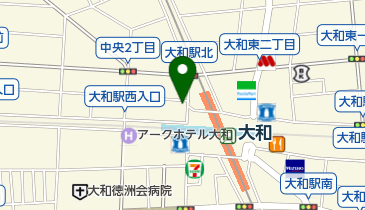 大和漢方センター田辺薬局の地図画像