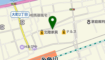 斉藤デンキの地図画像