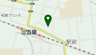 五泉そろばん学校の地図画像