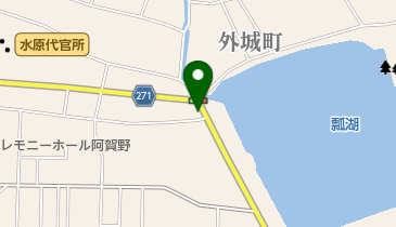 水上屋割烹仕出しの地図画像