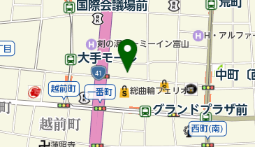 BEKKU富山店の地図画像