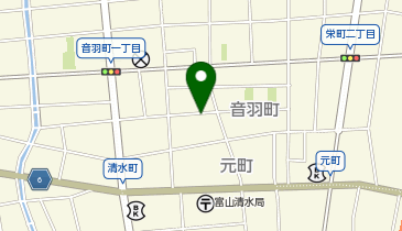 富山県中華料理生活衛生同業組合の地図画像