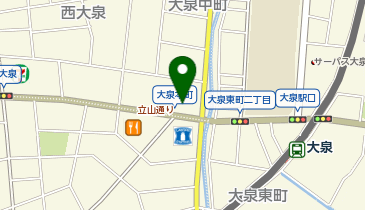 武内紅荷子きもの学院の地図画像