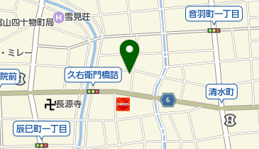 清水はり灸院の地図画像