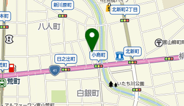 有限会社大政木材商店の地図画像