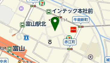 自衛隊富山地方協力本部の地図画像