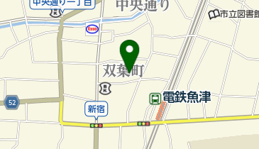 炉ばた山海の地図画像