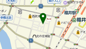 バーンズ・カフェの地図画像