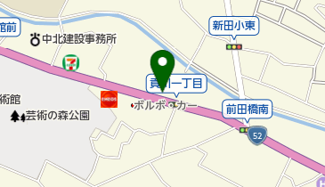 ヘアーズキュアの地図画像