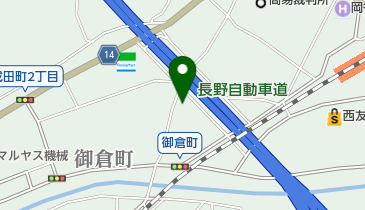 中川金属株式会社諏訪営業所の地図画像