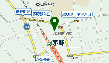 茅野市消防団 ちの分団 第2部の地図画像