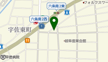 レントオール岐阜の地図画像