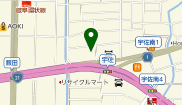 株式会社アイエー岐阜支社の地図画像
