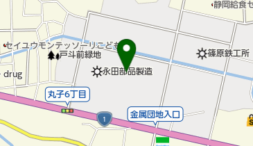 永田部品製造株式会社の地図画像