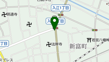 井上編物教室の地図画像