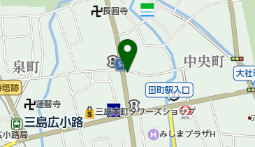 ヘアーサロン小林の地図画像