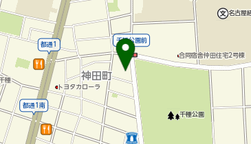 千種公園うたの森の地図画像