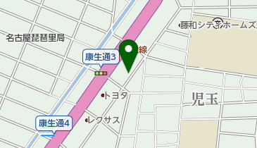 泉商会の地図画像