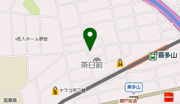 理容エンゼル喜多山店の地図画像