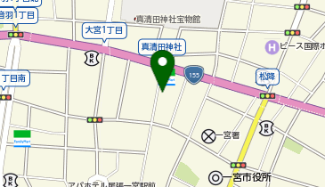 ムラセ時計店めがね部の地図画像