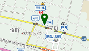 亀福の地図画像