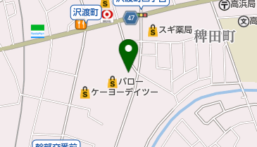 ヤクルト 高浜中央センターの地図画像